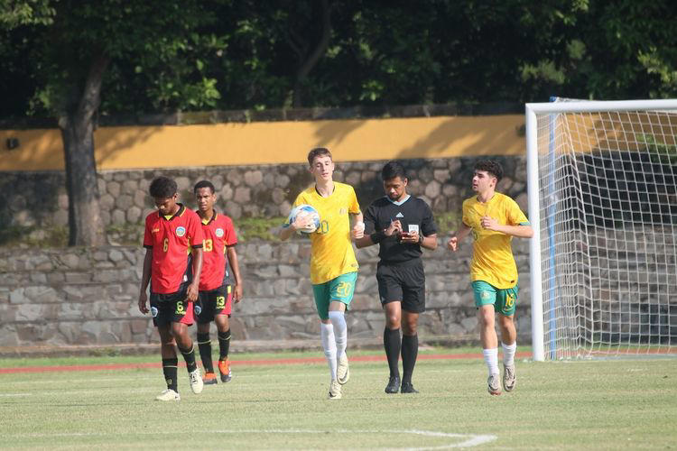 hasil asean cup u-16 2024 - cukur timor leste 12-0, australia juara grup c dan hadapi timnas u-16 indonesia di semifinal