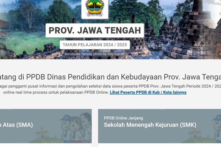 Cara Cek Pengumuman PPDB Jateng 2024 SMA Dan SMK, Ini Langkahnya