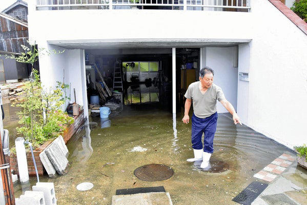 地震で地盤低下の能登町・宇出津港、潮位上昇で連日の冠水被害「台風が来たらひとたまりもない」