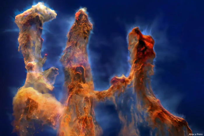 spectaculaire video van nasa: vlieg door de pillars of creation