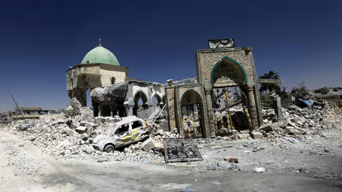 5 bombs 'designed to trigger massive destruction' found in iconic iraq mosque, planted years ago by is: un agency