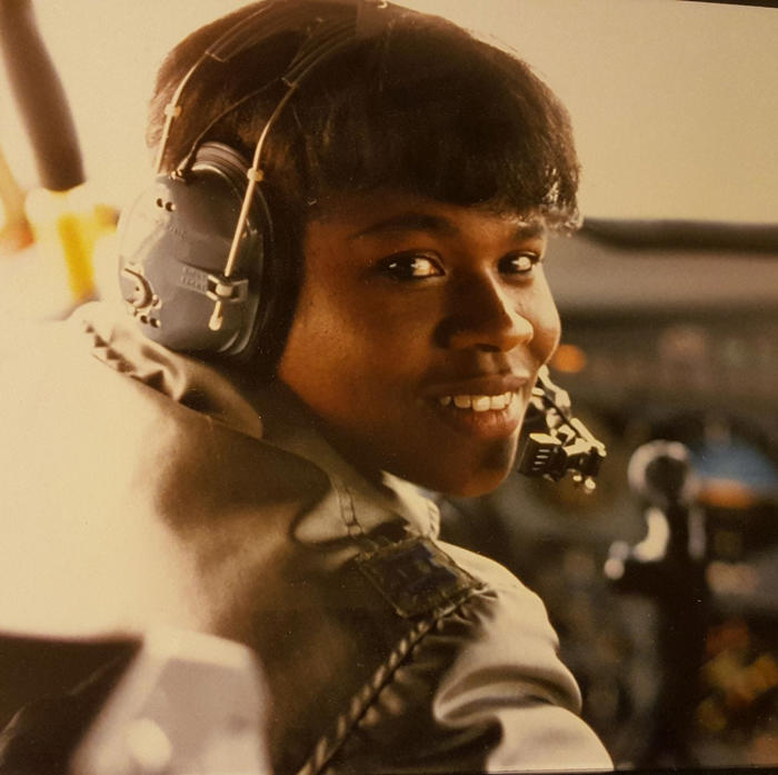 microsoft, i was the first black female pilot in the us air force, and captained a commercial jet for 30 years. some people still questioned if i was qualified to fly.