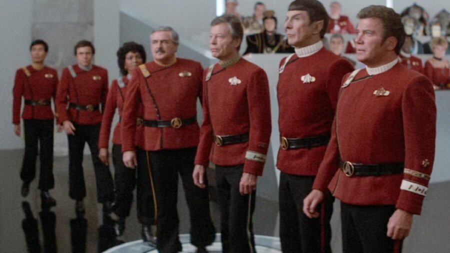 <p>Ask someone to name a Star Trek movie, and even the most casual fan will say, “The one with the whales.” Star Trek IV: The Voyage Home manages to charm even the most hardcore haters with its fish-out-of-water time travel story and light-hearted tone. Unfortunately, one charming scene in Star Trek IV had to be scrapped thanks to a shy child actor.</p>