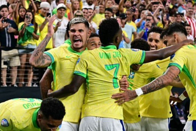 brasil eliminó a paraguay y se jugará la clasificación contra colombia