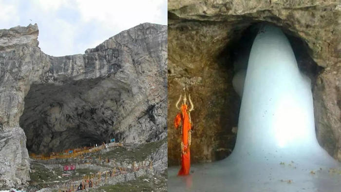amarnath yatra begins: 6,000 pilgrims expected to perform darshan at holy cave on day 1