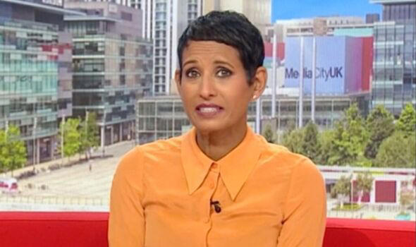 bbc breakfast's naga munchetty forced to apologise after live blunder disrupts show