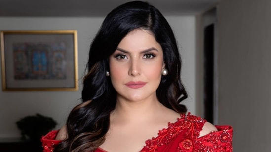 zareen khan calls out the fake freckles reel: social media has turned us into monkeys