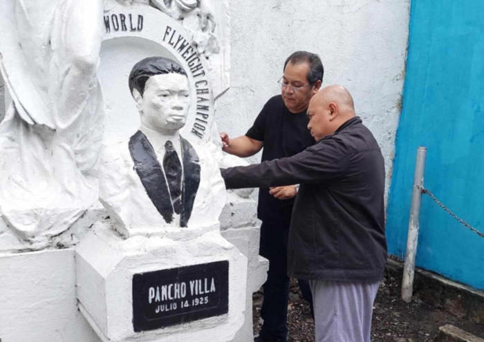 filipino artists make plans to restore pancho villa grave