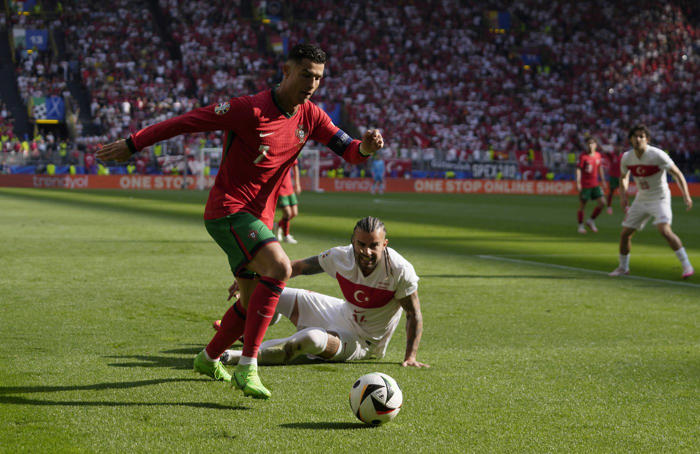 ronaldo, soccer's ultimate showstopper, still portugal's main man despite slow start to euro 2024