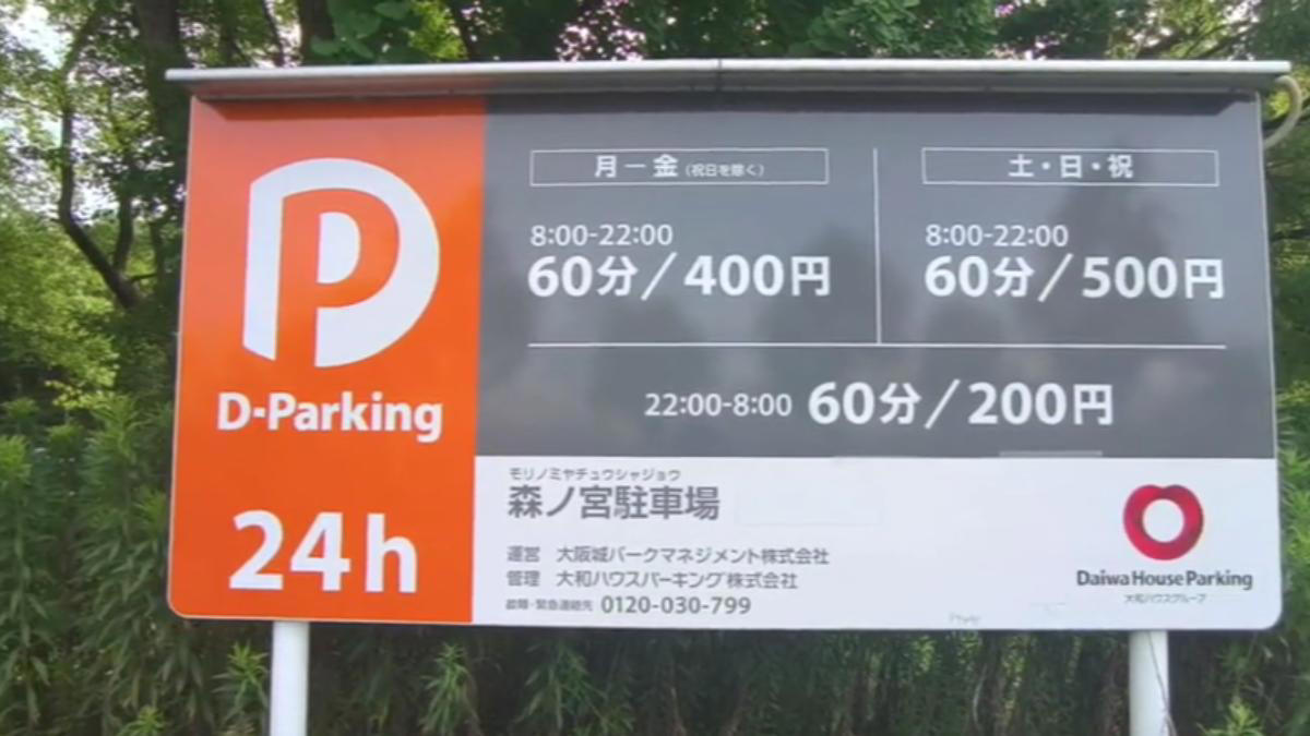 日本「京、阪鬧區」停車貴 旅客：2小時nt$1600