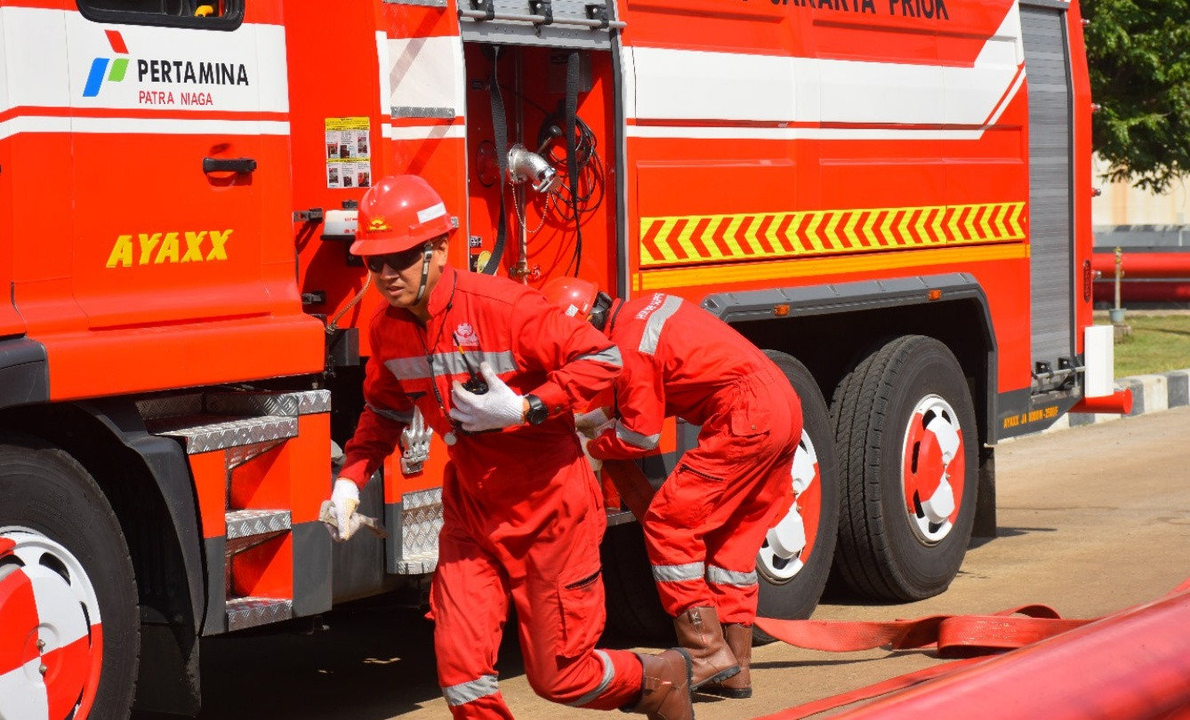 Pertamina Patra Niaga Gelar Simulasi Penanggulangan Keadaan Darurat Di ...