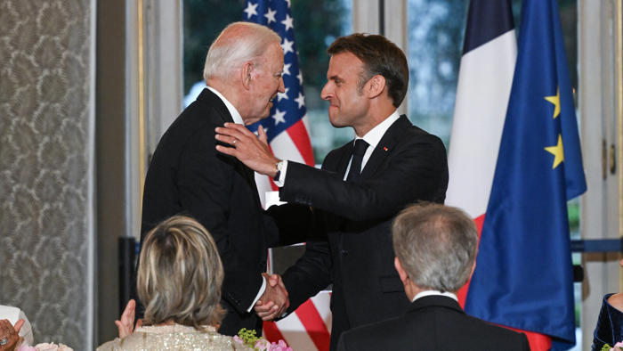 with macron and biden vulnerable, so is europe