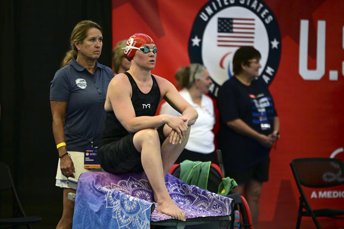 paralympic swimmer christie raleigh crossley may be close to achieving longtime athletic dream
