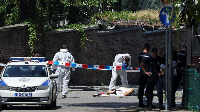 serbie : un policier blessé devant l’ambassade israélienne à belgrade, l’assaillant tué