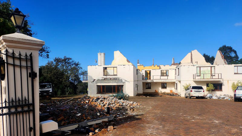 renovation of former gupta mansion under way as new owner from europe is set to move in