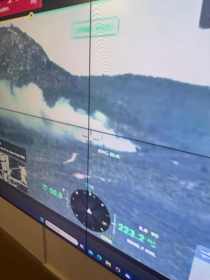 πυρκαγιά στην πάρνηθα: η έναρξη της φωτιάς όπως την κατέγραψε το drone της πυροσβεστικής