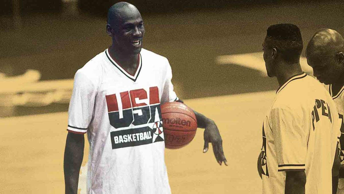 michael jordan had one potential issue when playing for team usa at the 1992 olympics: 