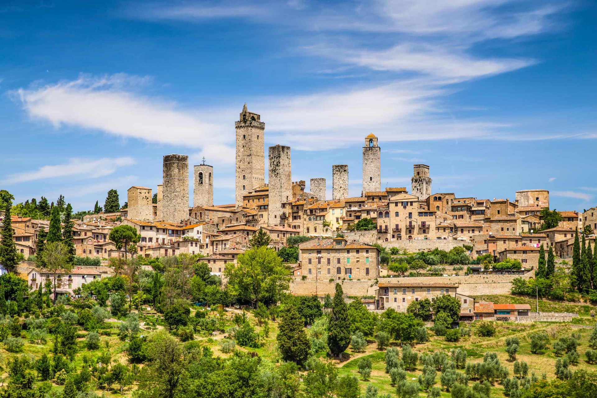 <p>Picture-perfect San Gimignano is the epitome of a Tuscan hill town. Known as the "Town of Fine Towers," the destination is famous for its medieval architecture.</p><p>You may also like:<a href="https://www.starsinsider.com/n/88747?utm_source=msn.com&utm_medium=display&utm_campaign=referral_description&utm_content=481361v4en-en_selected"> These surreal images might look fake, but they are actually completely real</a></p>