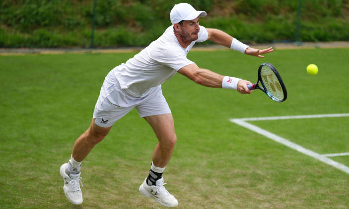 andy murray returns to court willing to risk back injury for one final wimbledon