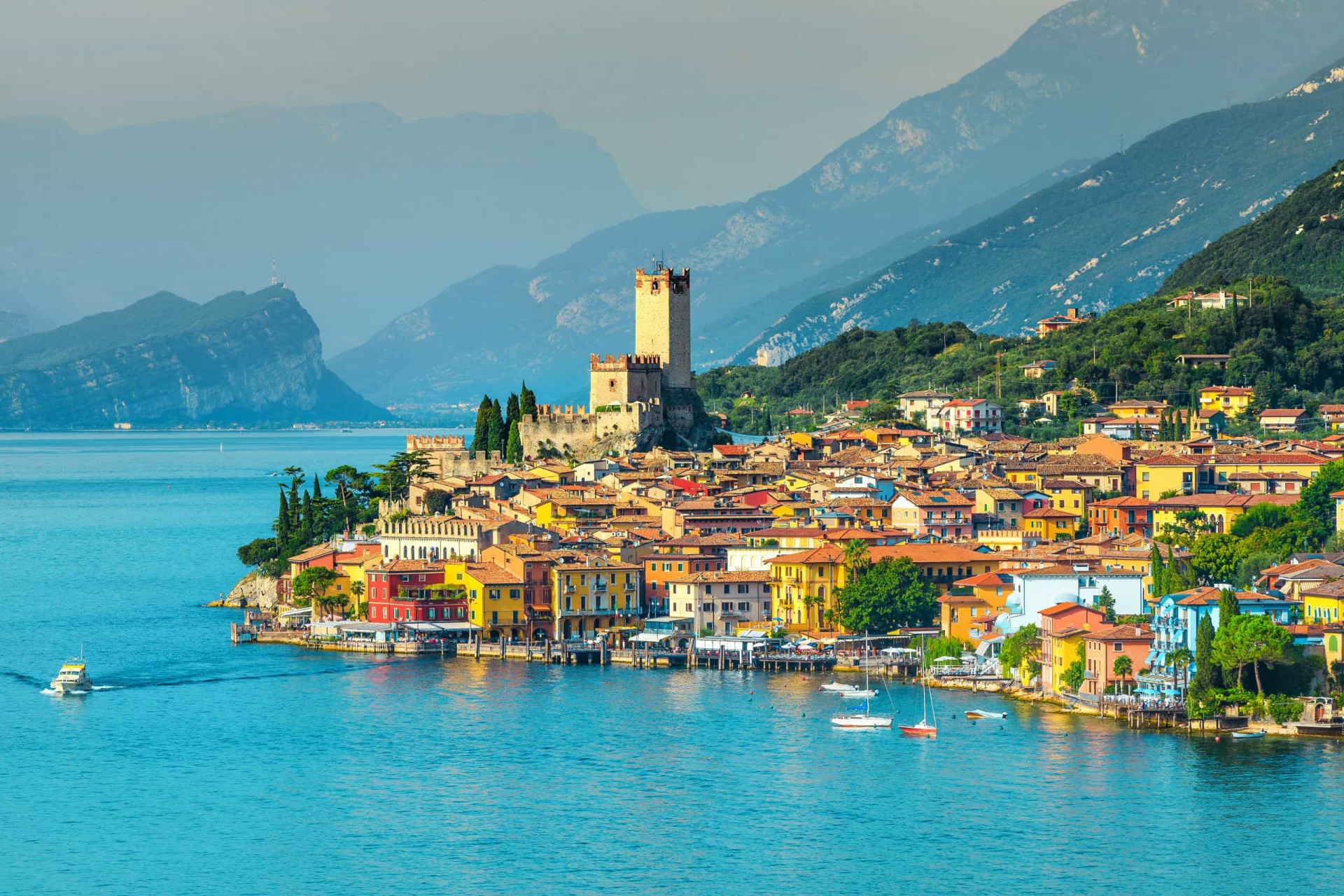 <p>Malcesine snuggles the eastern shore of Lake Garda in the province of Verona. Its most prominent landmark, Castello Scaligero, is built on 13th-century foundations, though the tower dates to an older medieval period.</p><p>You may also like:<a href="https://www.starsinsider.com/n/388942?utm_source=msn.com&utm_medium=display&utm_campaign=referral_description&utm_content=481361v4en-en_selected"> Real-life heroes: celebrities who've saved lives</a></p>