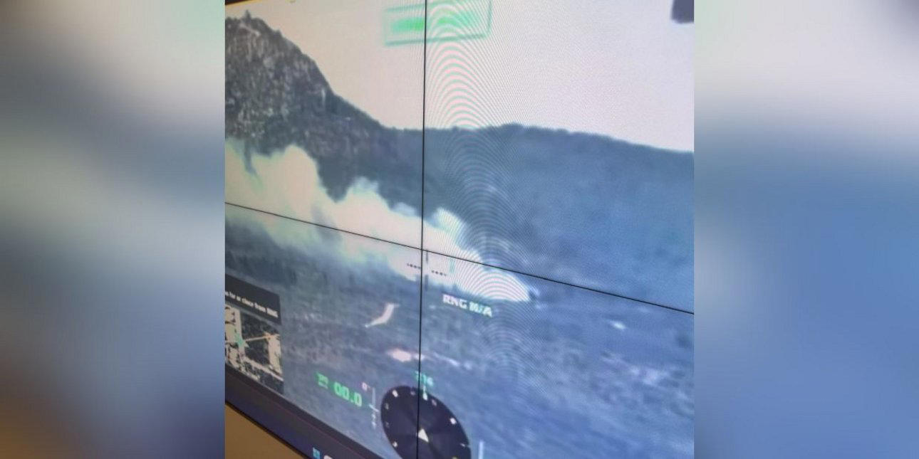 φωτιά στην πάρνηθα: η στιγμή που drone της πυροσβεστικής εντοπίζει το μέτωπο στο ξεκίνημά του [εικόνα]
