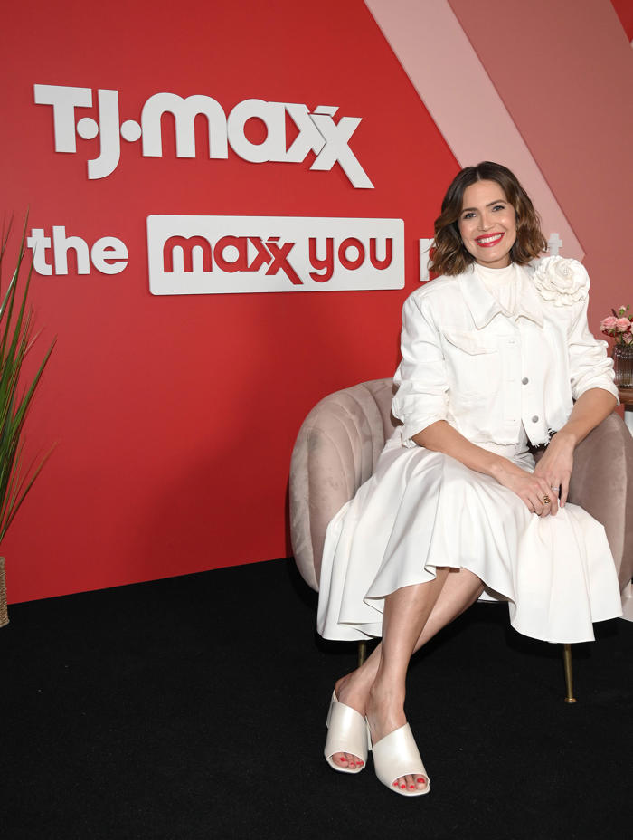 mandy moore inspires women to live authentically with tj maxx's #claimyourand campaign