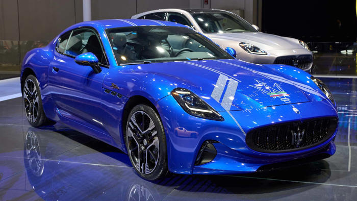 here's how far the electric maserati granturismo folgore goes on a charge
