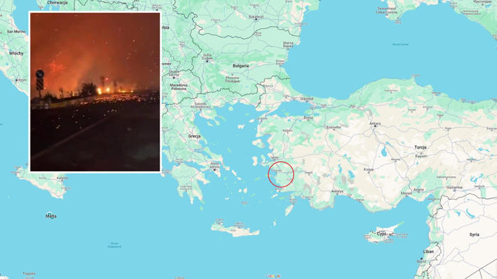 ogromne pożary w turcji. popularny region turystyczny spowity w gęstym dymie