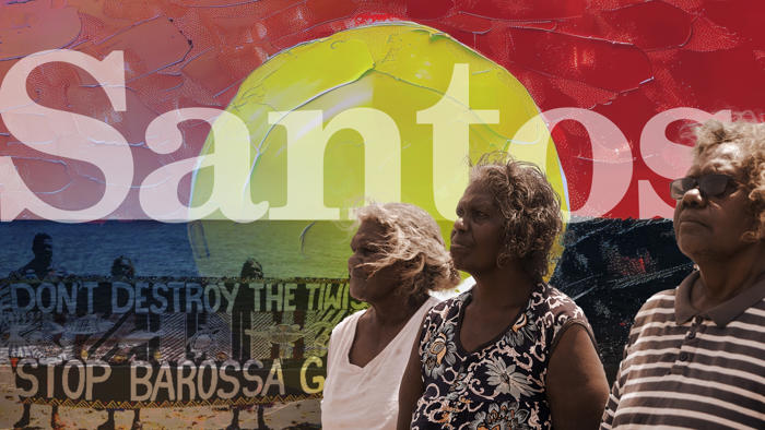 santos uses new tactic to fight climate change movement after traditional owners lose court challenge against barossa gas project