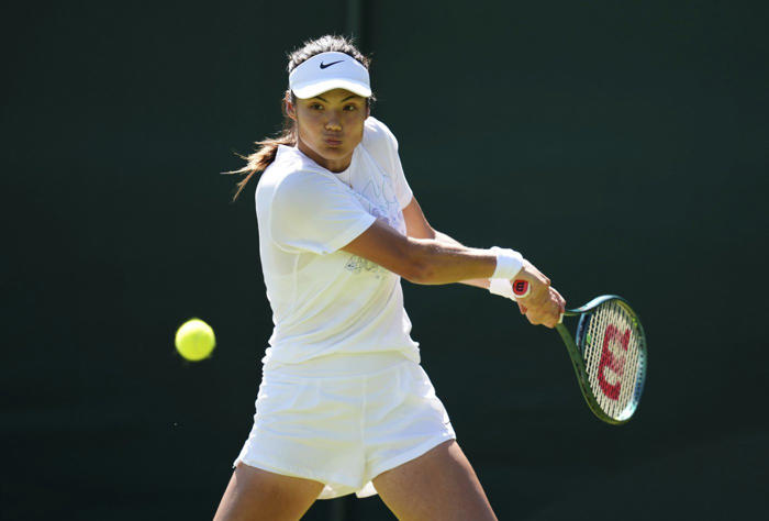 raducanu would be 'over the moon' with centre court victory after missing wimbledon last year