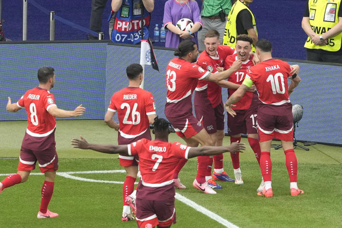 defending champion italy knocked out of euro 2024 by switzerland in last 16