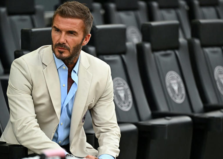 “Beckham had got his revenge for the Sydney snub,” Bower declared. AFP via Getty Images