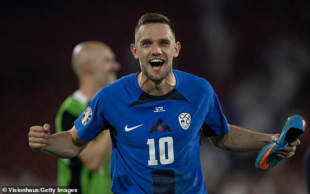 southampton and leicester show interest in slovenia midfielder timi max elsnik after his impressive display against england at euro 2024
