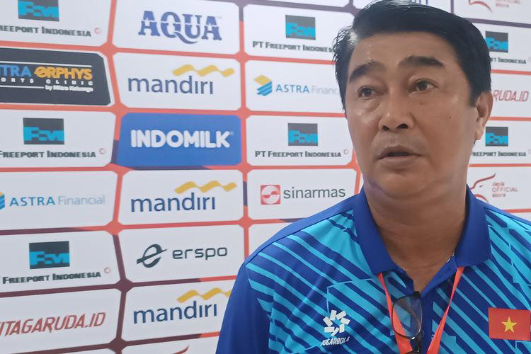 asean cup u-16 2024 - lawan thailand di semifinal, pelatih vietnam malah galau karena indonesia