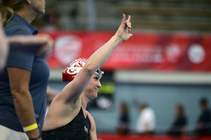 paralympic swimmer christie raleigh crossley may be close to achieving longtime athletic dream