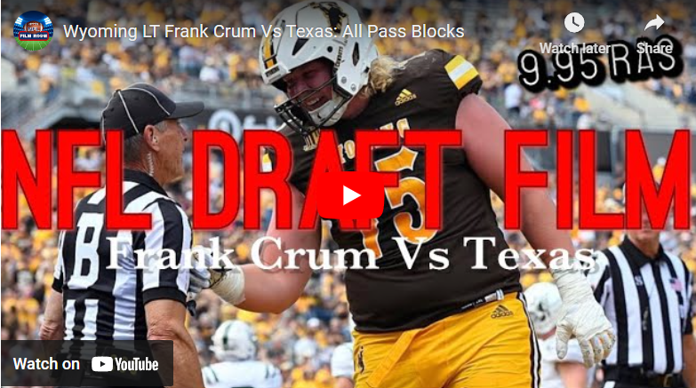 check out this film of new broncos ot frank crum