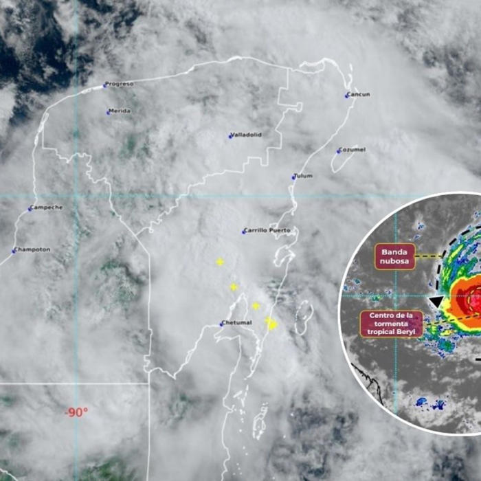 tormenta tropical beryl podría llegar como huracán: ¿dónde se encuentra y cuándo llega a yucatán?