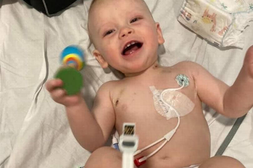 'our son was saved by a stem cell donor - who we had an unbelievable connection to'