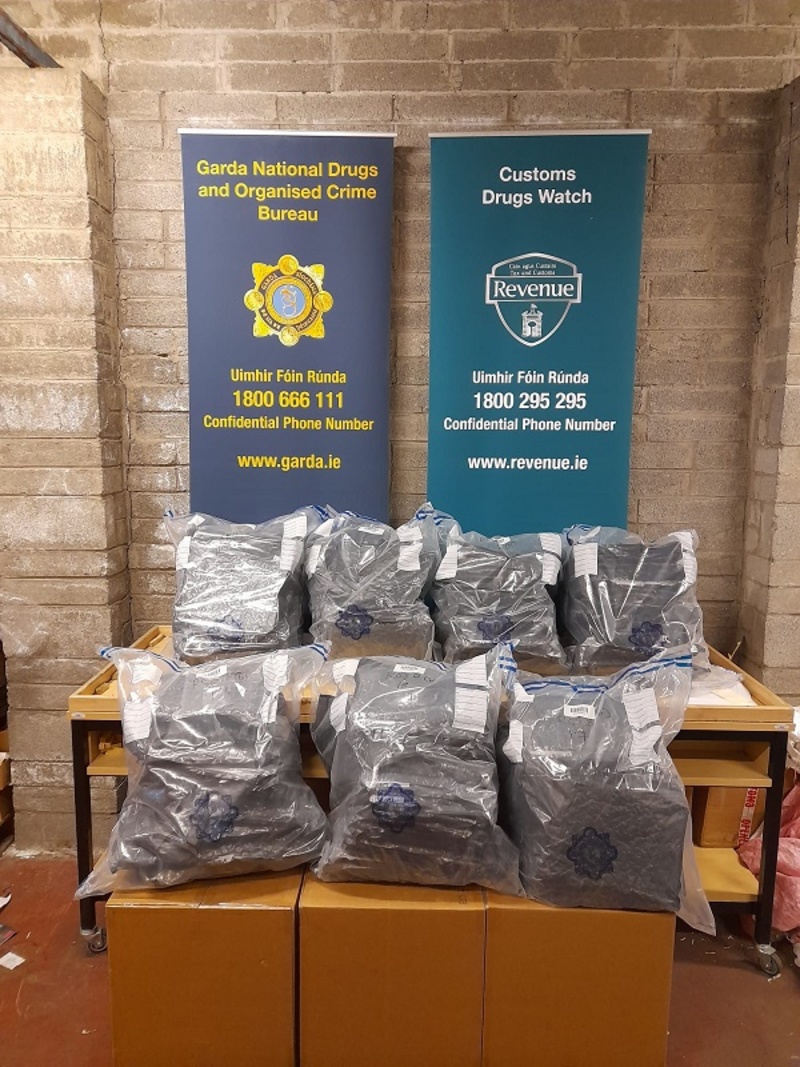 One Man Charged And A Third Arrested Following €1.25 Million Cannabis ...