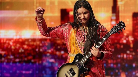 anand mahindra bowled over by ‘guitar goddess’ maya neelakantan on america's got talent. watch