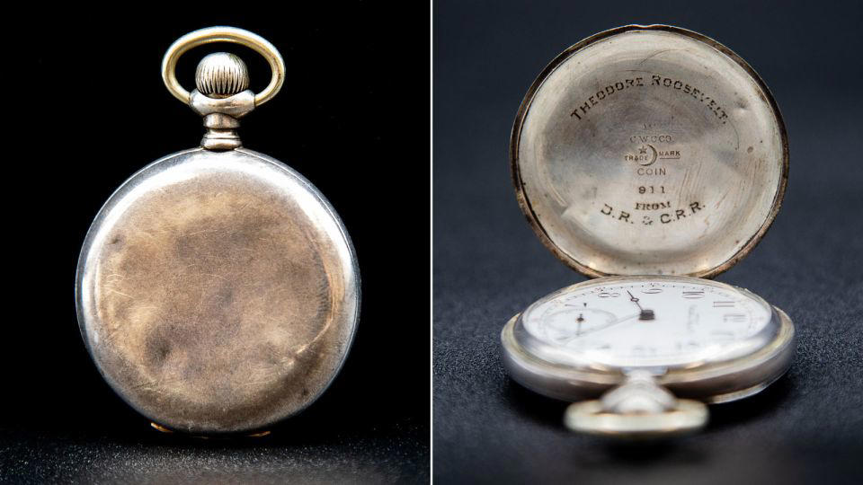 amazon, a florida auctioneer was about to sell an 1800s pocket watch. he learned it was a stolen piece of us presidential history
