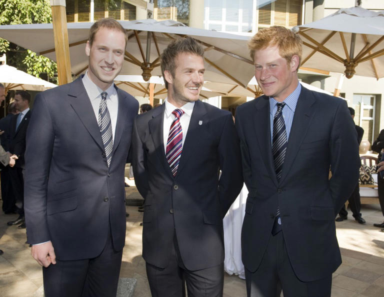The prince and the athlete had been friendly for years before their fallout, according to Bower. They are pictured with Prince William in 2010. WireImage