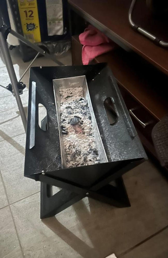 ‘poisonous’: family uses bbq as a heater