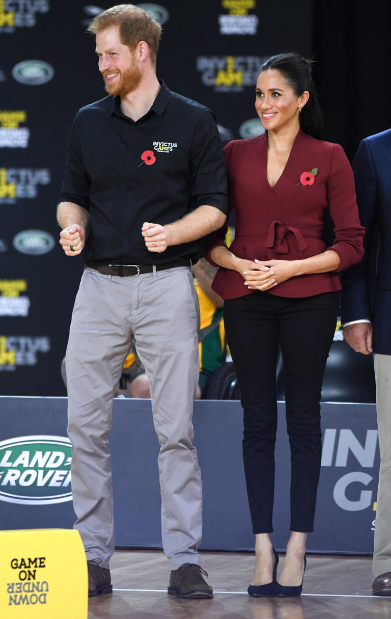 Prince Harry and Meghan Markle are pictured at the 2018 Invictus Games in Sydney, Australia. PA Images/INSTARimages.com