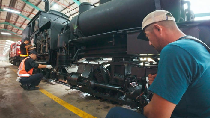 【8k記錄鐵道文化番外篇】超高畫質記錄蒸汽火車頭細節 吸鐵道迷看過來