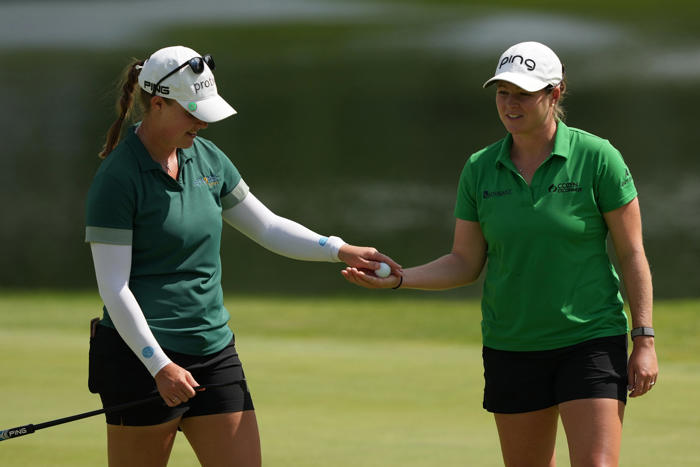 team ally ewing-jennifer kupcho leads the way at the lpga's 2024 dow championship