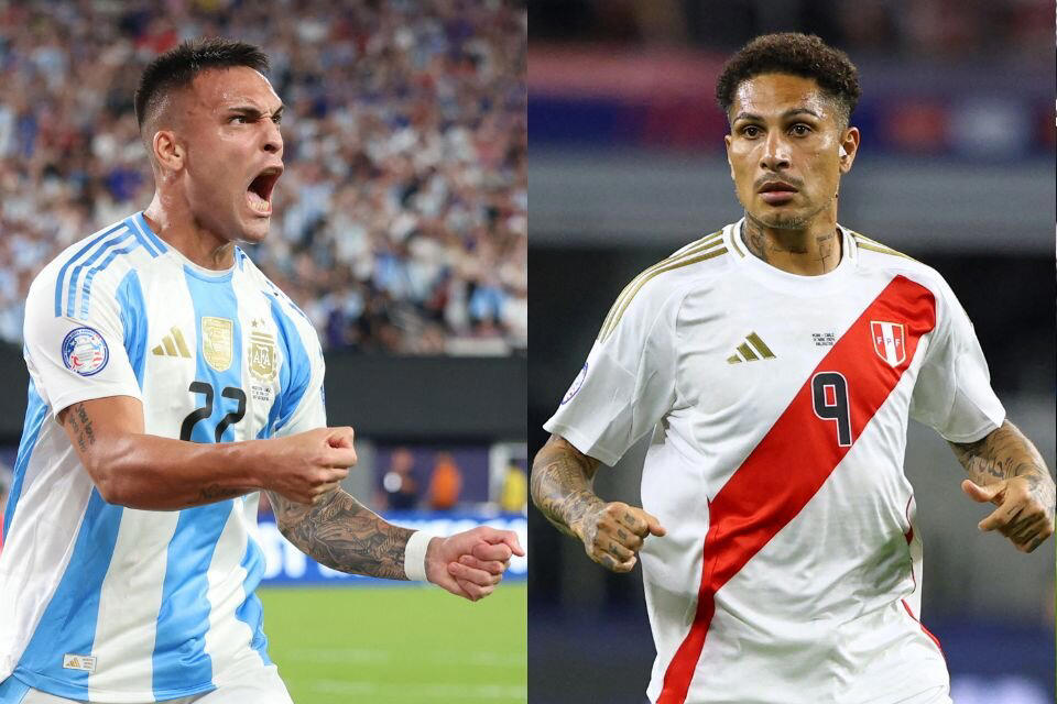 selección argentina hoy vs perú, por la copa américa: a qué hora juegan, formaciones y tv en vivo