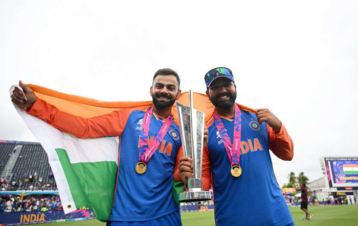 kohli, rohit retire from t20is after india's world cup win