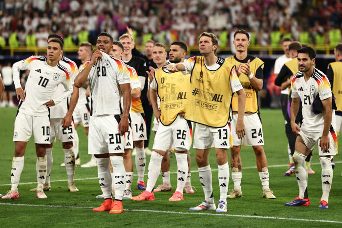 germany reach last eight of euro 2024 after weather-affected win over denmark