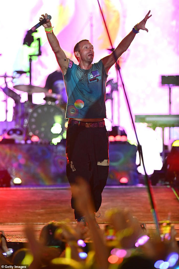 coldplay takeover glastonbury! crowd goes wild as michael j. fox, 63, makes a surprise stage appearance during band's record-breaking fifth headline set amid parkinson's battle